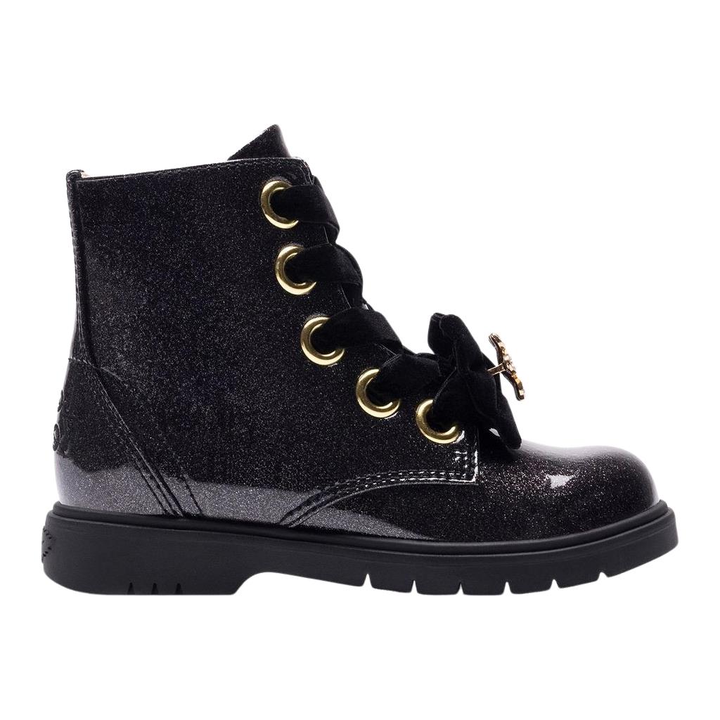Lelli Kelly LK4331 Fior Di Focco Black Diamante Glitter Ankle Boots Pre-Order