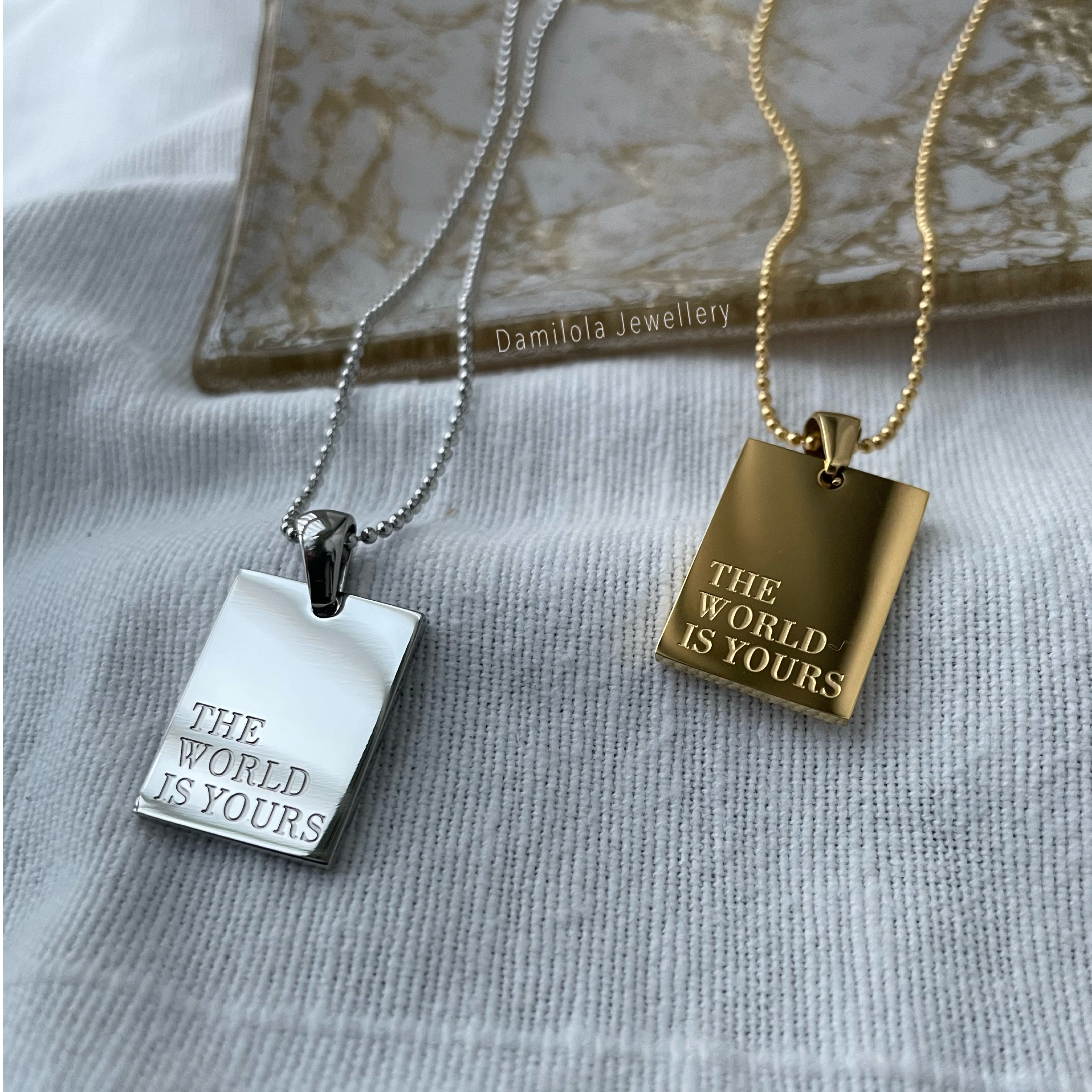 ‘The World Is Yours’ Necklace