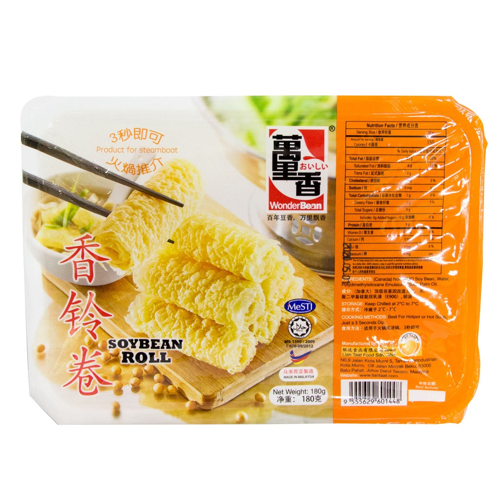 WONDER BEAN Soybean Roll 180g