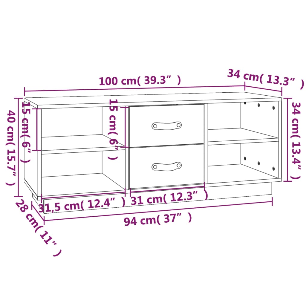 Savro Pinewood - 100cm
