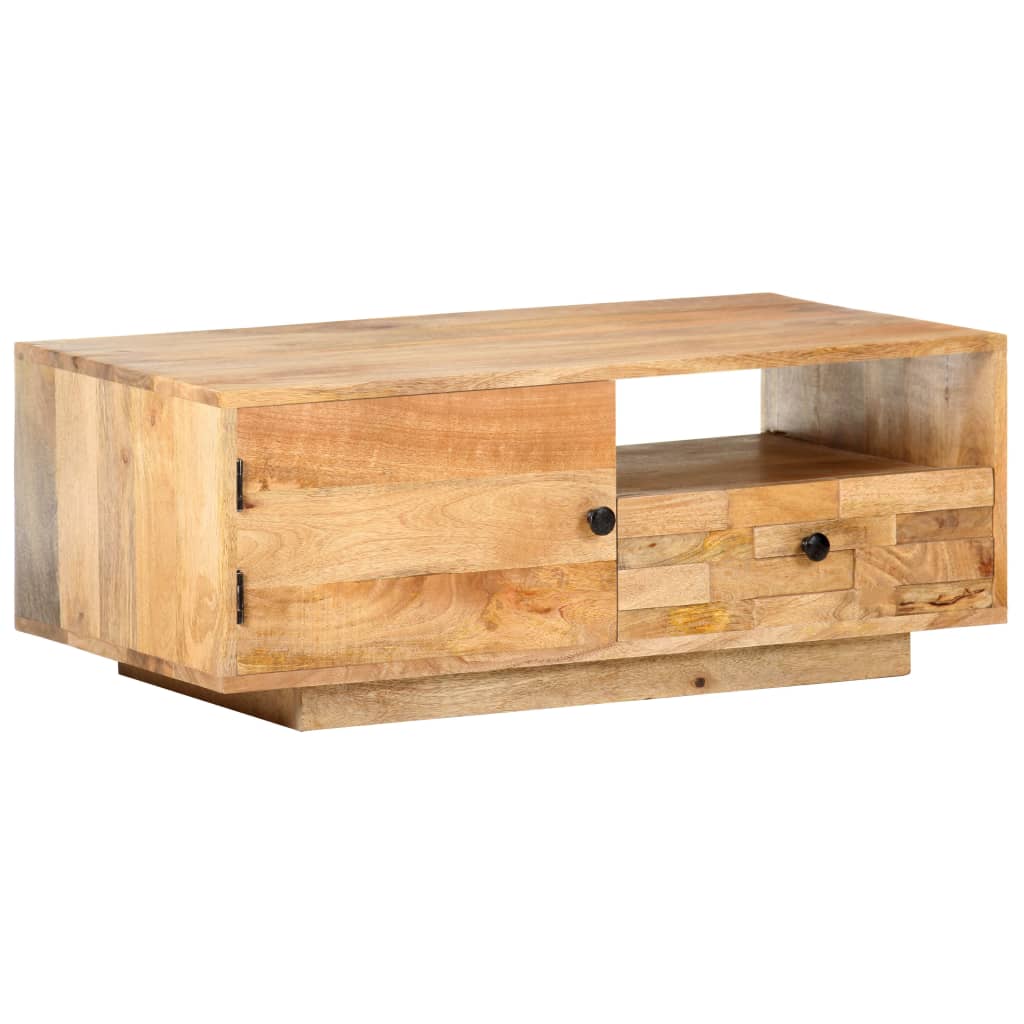 Riven Mango Wood - 90cm Handmade & Assembled