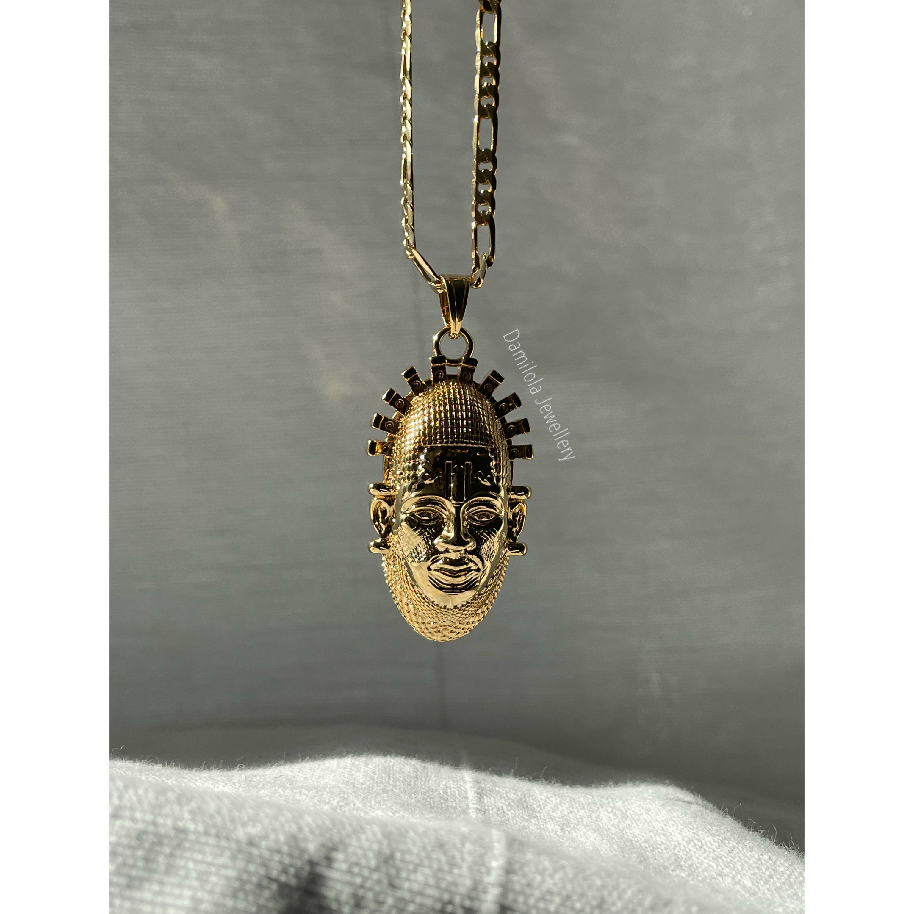 The Benin Mask - Gold/Silver/Black