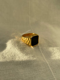 ‘Jelani’ Ring - Black/White