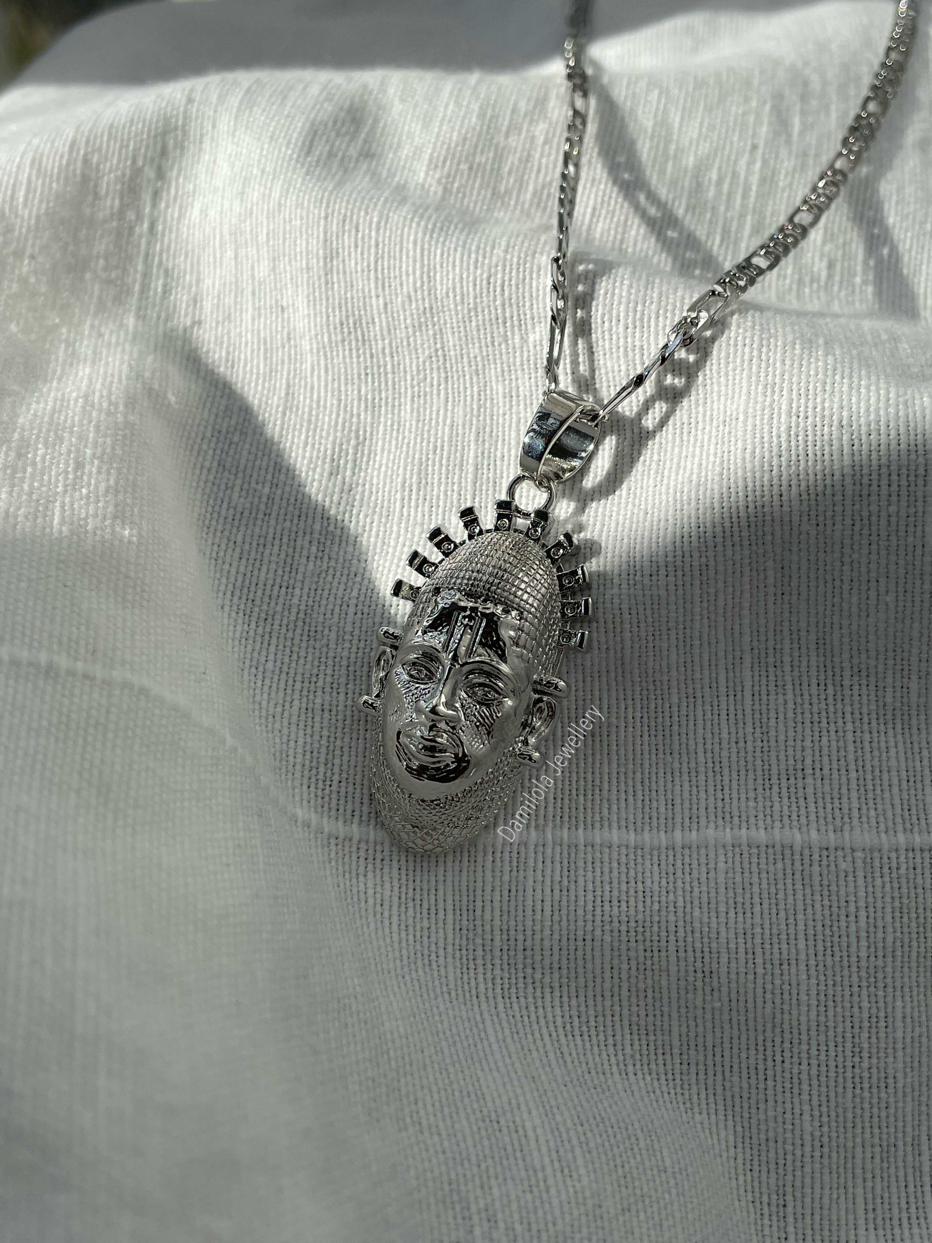 Sterling Silver ‘The Benin Mask’