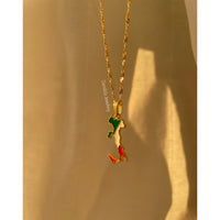 Italy Flag Necklace 🇮🇹