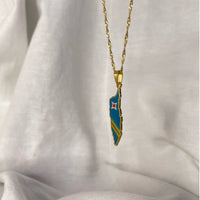 Aruba Flag Necklace 🇦🇼