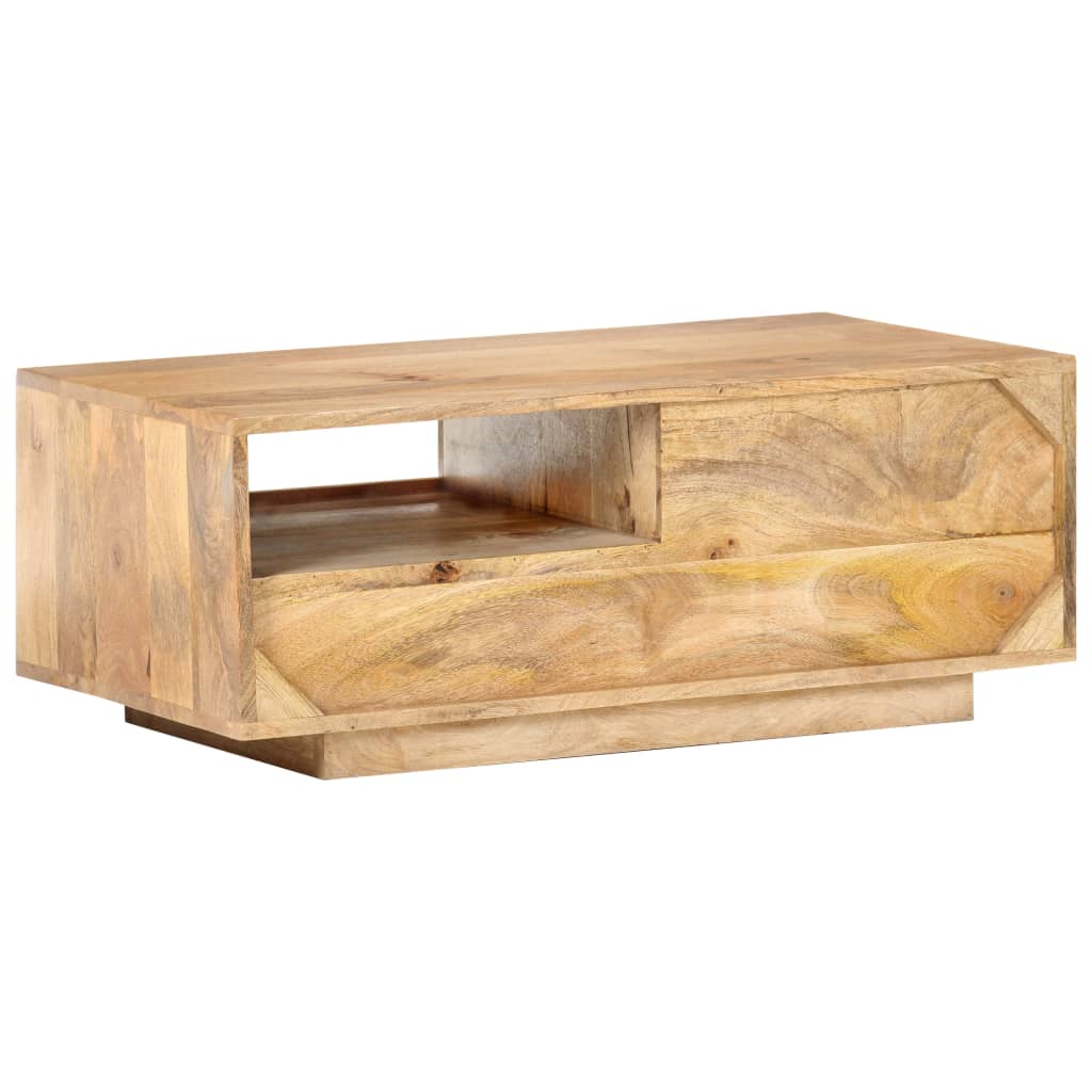 Riven Mango Wood - 90cm Handmade & Assembled