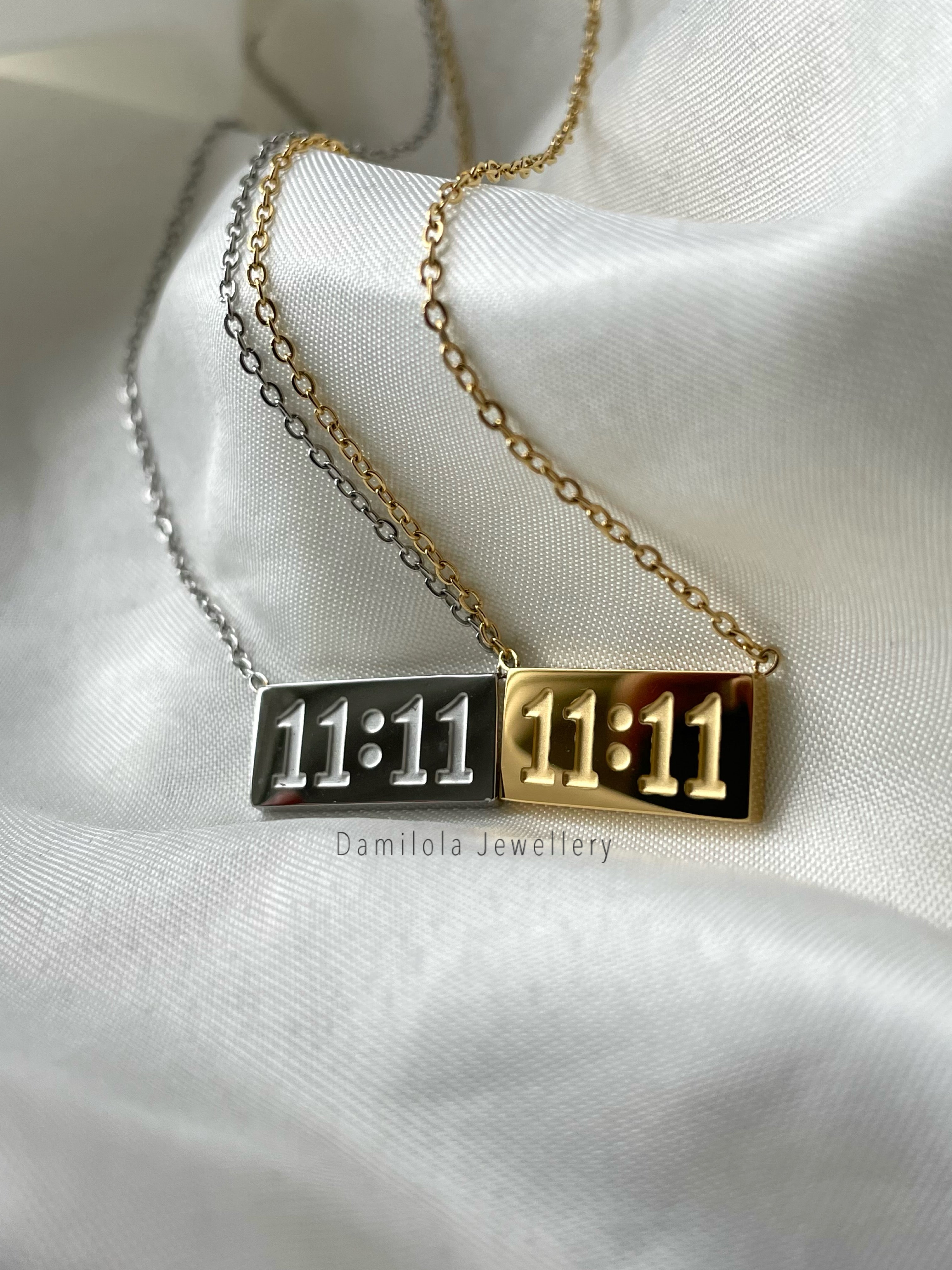 11:11 Necklace - Gold/Silver
