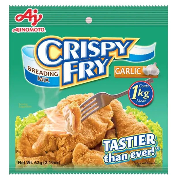 AJINOMOTO Crispy Fry Breading Mix 62g - Garlic