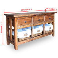 Relmar Reclaimed Wood - 42cm Handmade