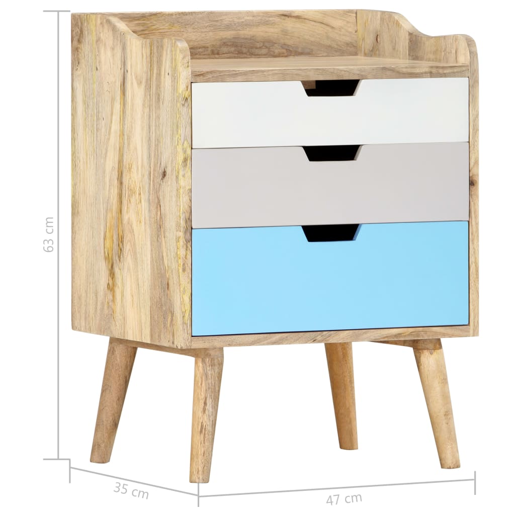 Solren Mango Wood - 47cm Handmade