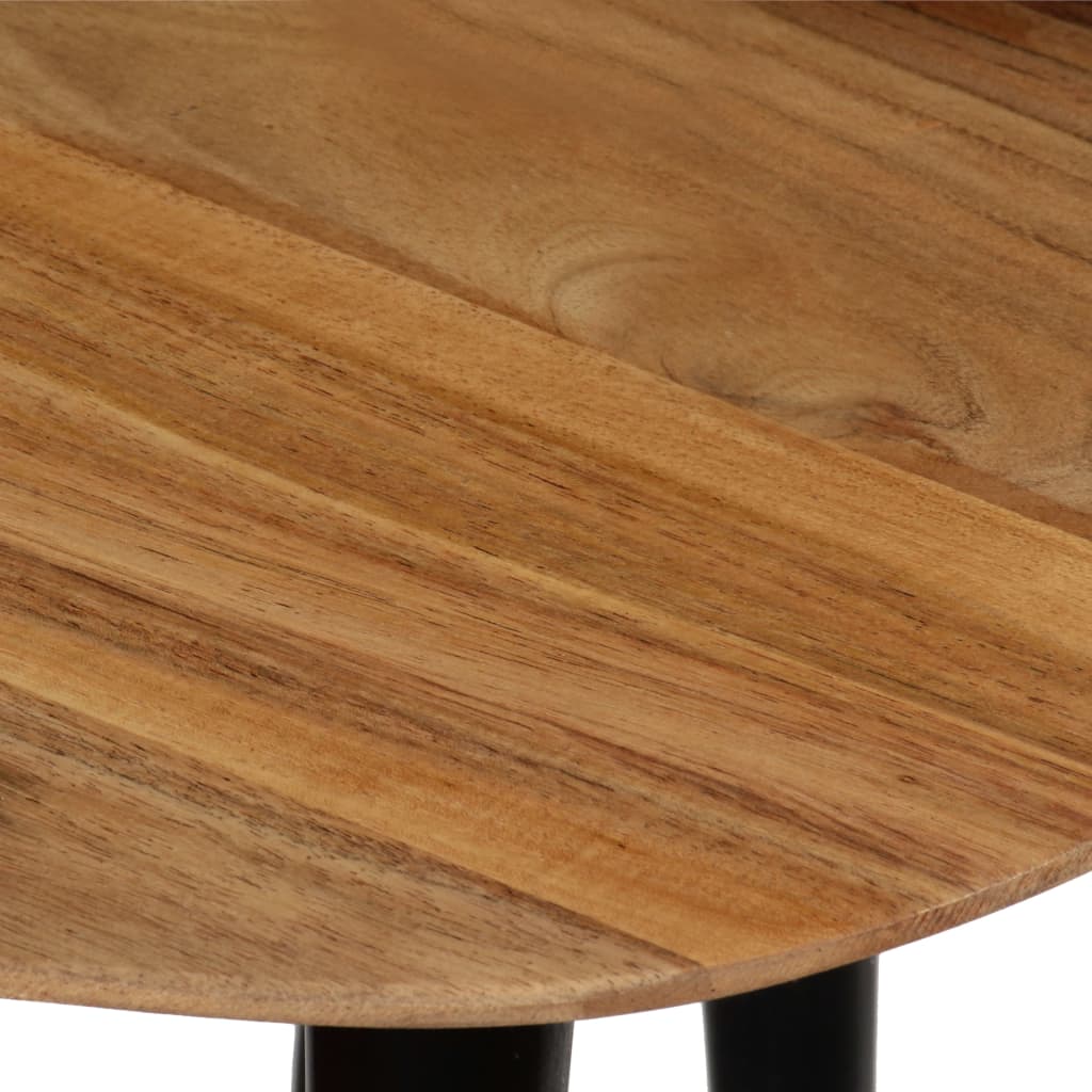 Miren Acacia Wood Nesting Tables - 70cm Handmade
