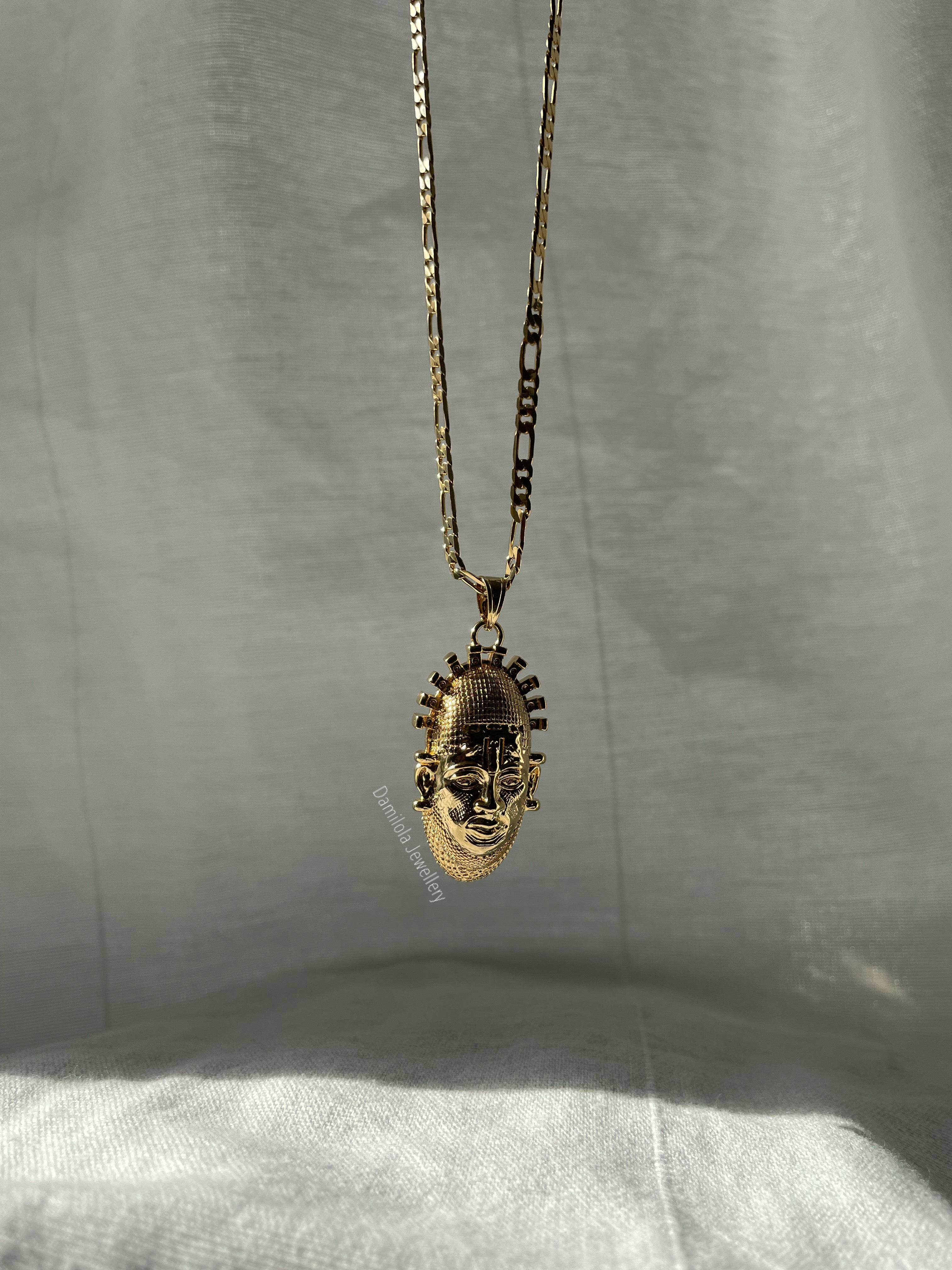 The Benin Mask - Gold/Silver/Black