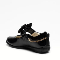 Lelli Kelly Girls F Ophelia Detachable Flower Friendship Bracelet Patent School Shoes