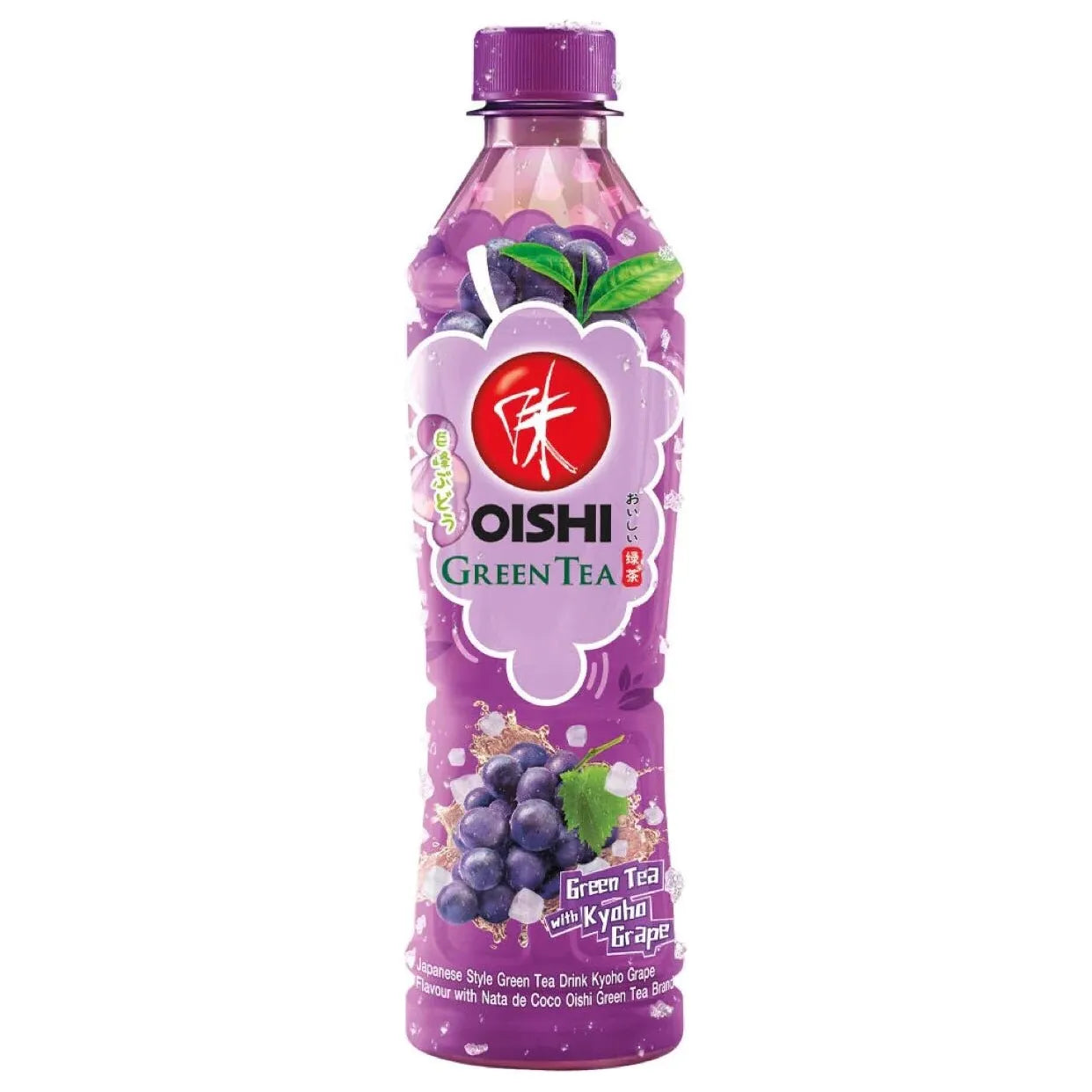OISHI Japanese Green Tea (Kyoho Grape Flavour) 380ml