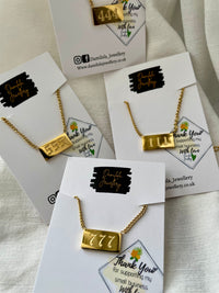 Angel Numbers Necklace