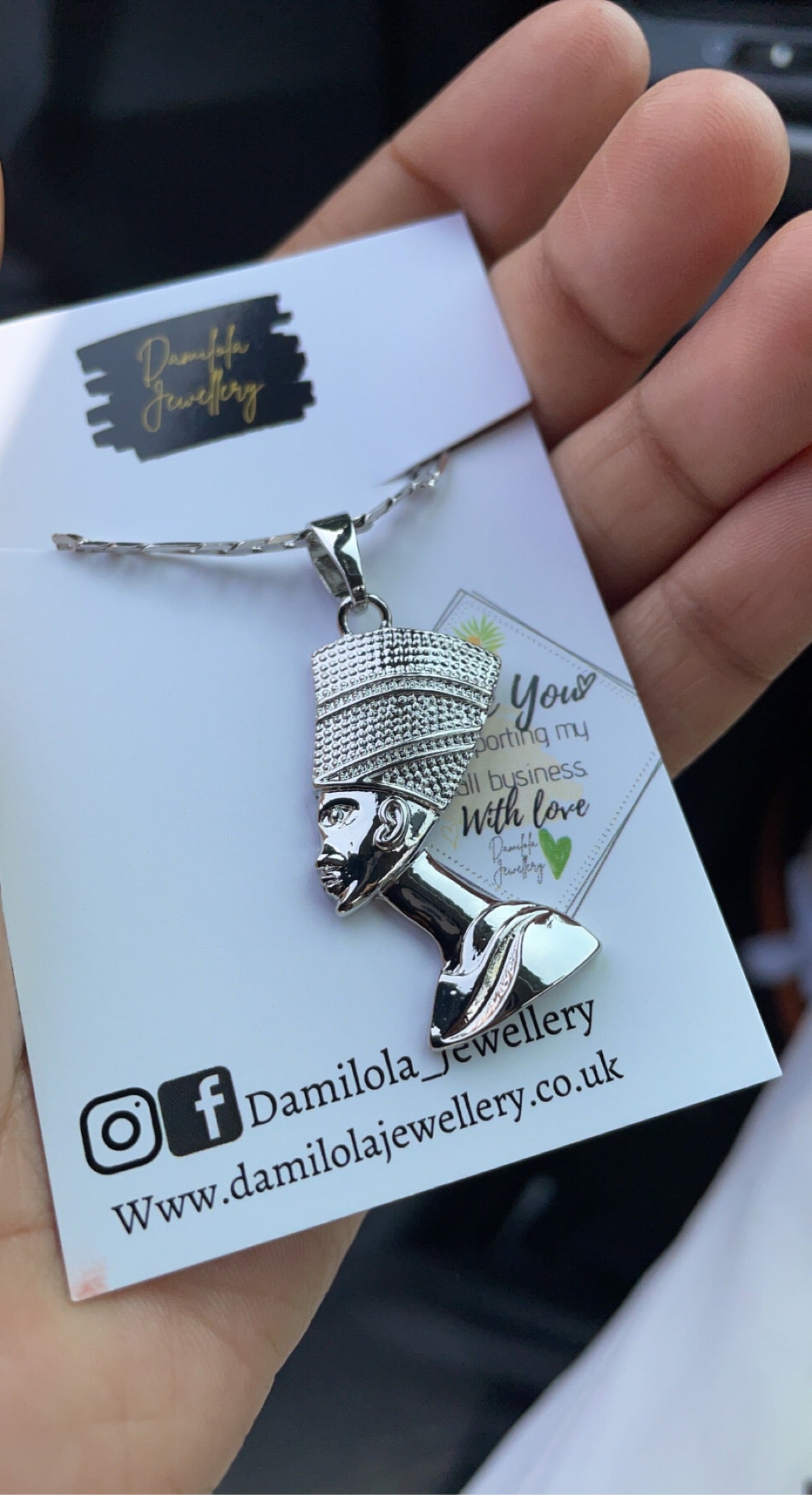 'Queen Nefertiti' - Gold/Silver