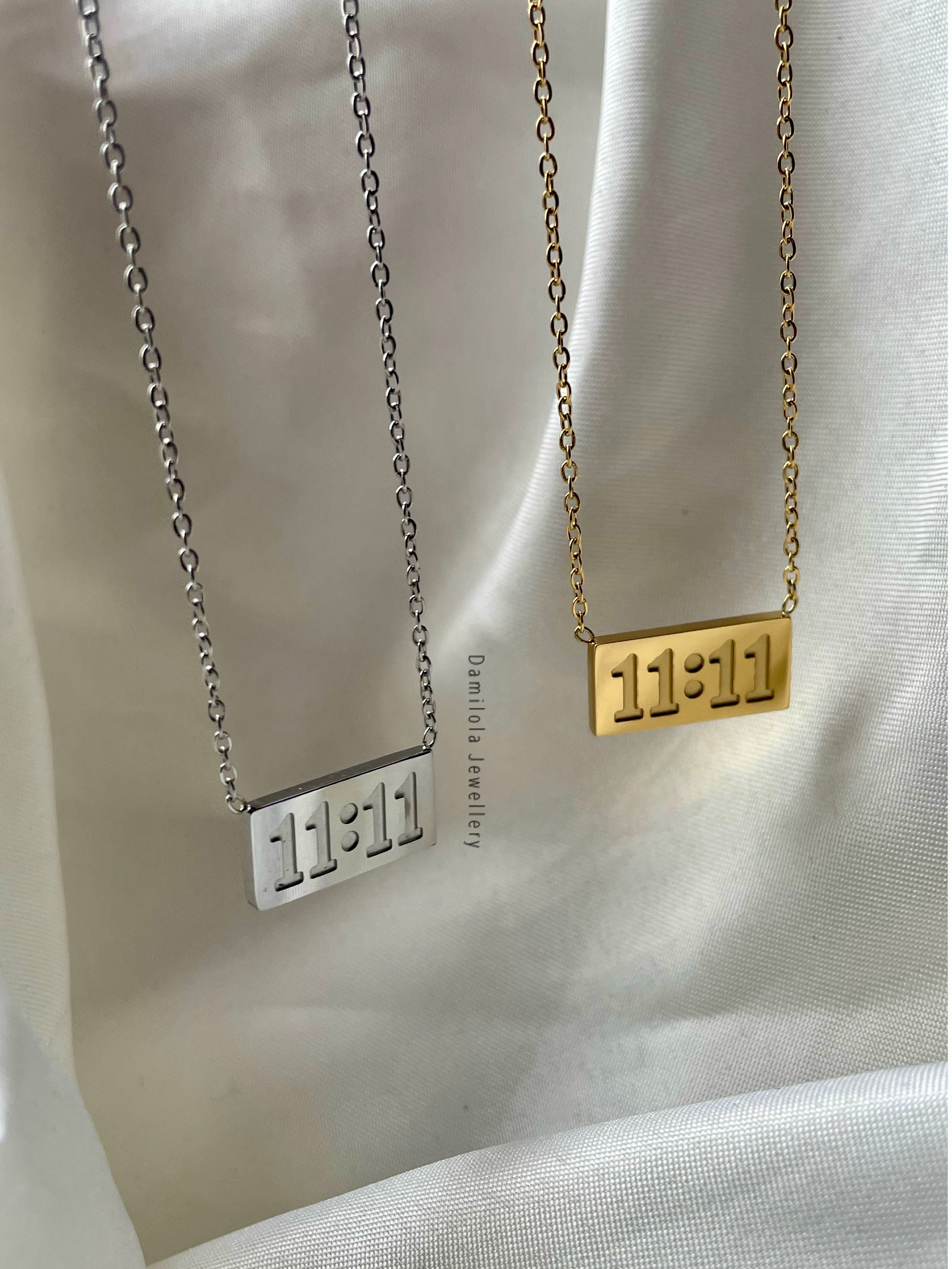 11:11 Necklace - Gold/Silver