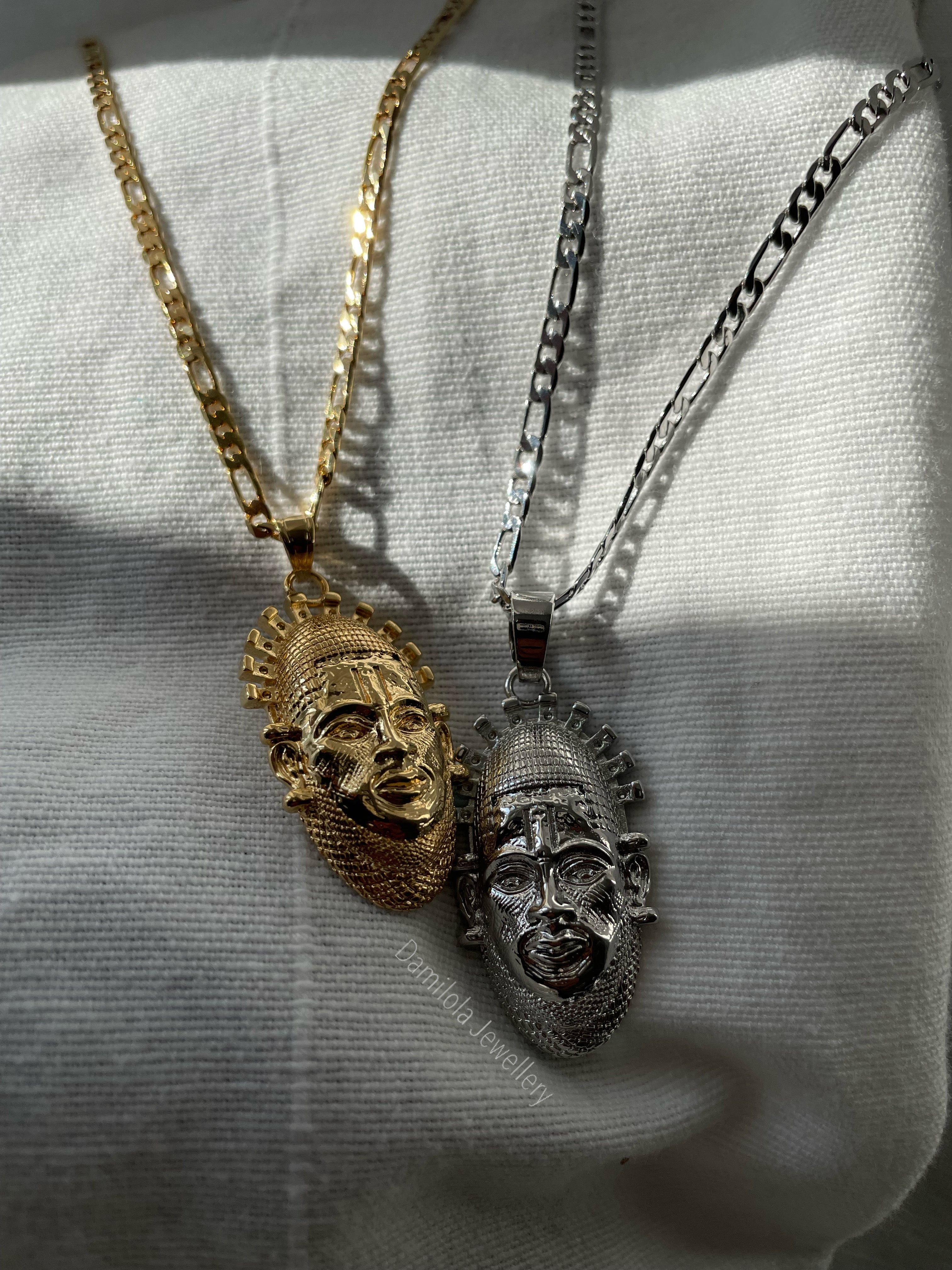 The Benin Mask - Gold/Silver/Black