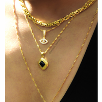 Diamanté Evil Eye Necklace 🧿