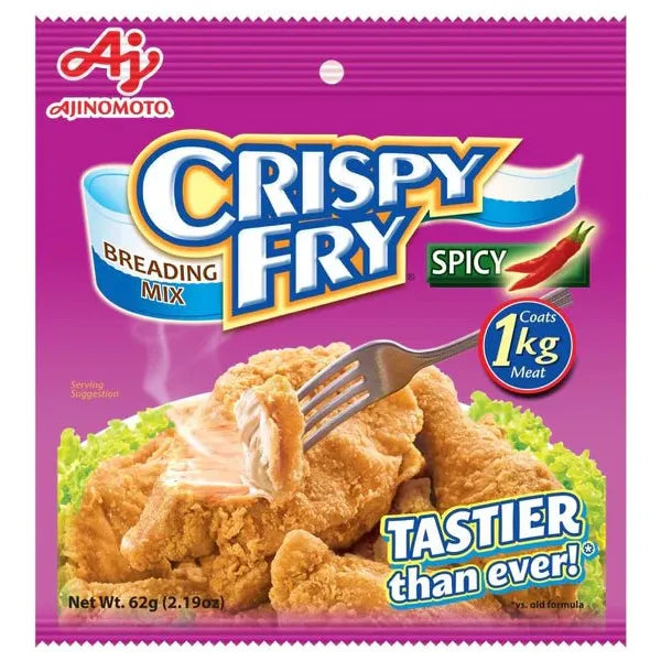 AJINOMOTO Crispy Fry Breading Mix 62g - Spicy