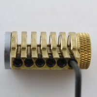 Dangerfield Infinitus Cutaway Practice Lock - Solid Brass - Perfect for Locksmith and Lock Pick Training