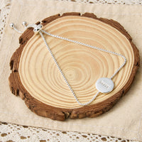 Initial Friendship Bracelet Letter I Created with Zircondia® Crystals