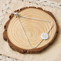 Initial Friendship Bracelet Letter S Created with Zircondia® Crystals