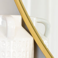 Izumi Gold Metal Irregular Full-Length Mirror - 120cm x 90cm