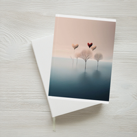 A5 Self-Care Journal – Minimalist Hardcover Notebook for Wellness, Reflection & Mindfulness