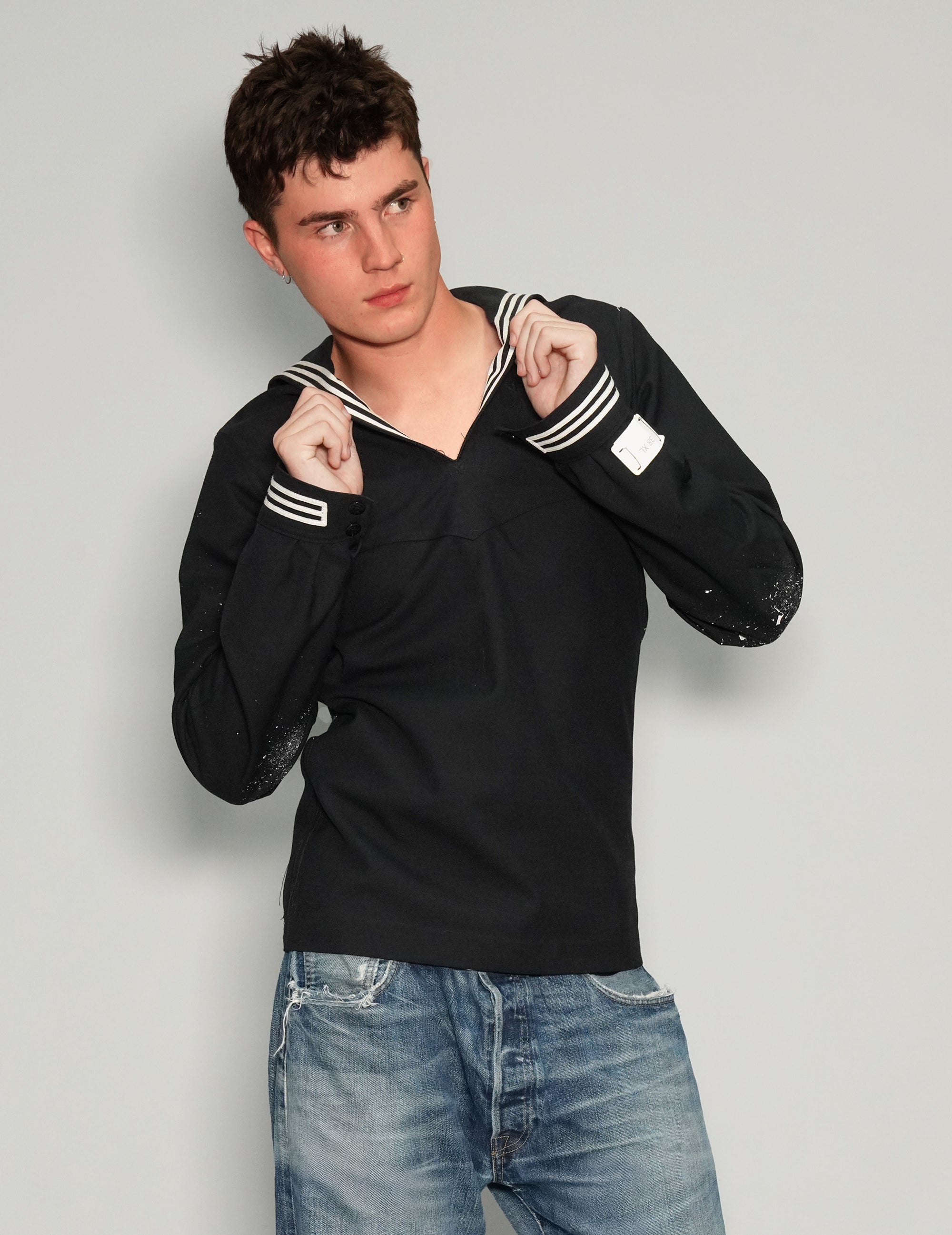 "Cats Who Sail" USN Sailor Smock