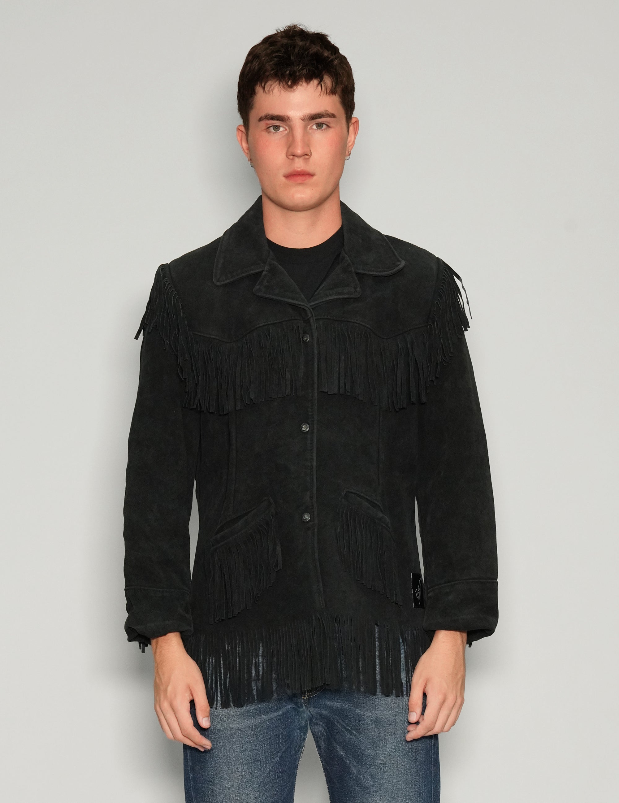 Black Cowboy Coat