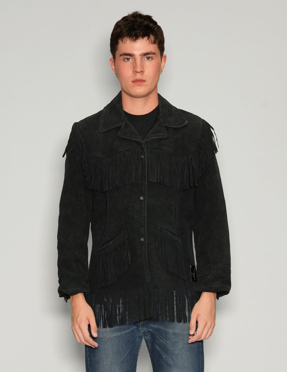Black Cowboy Coat
