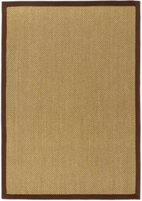 Bordered Natural Non-Slip Sisal Rug
