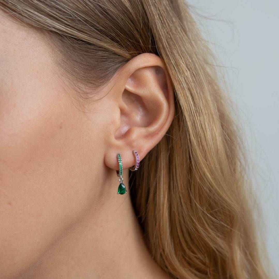 Juliette Huggie Hoops