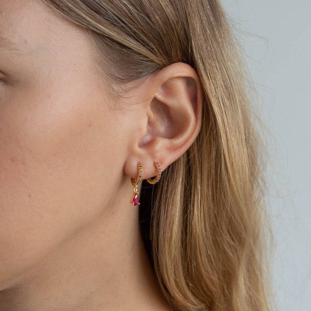 Juliette Huggie Hoops