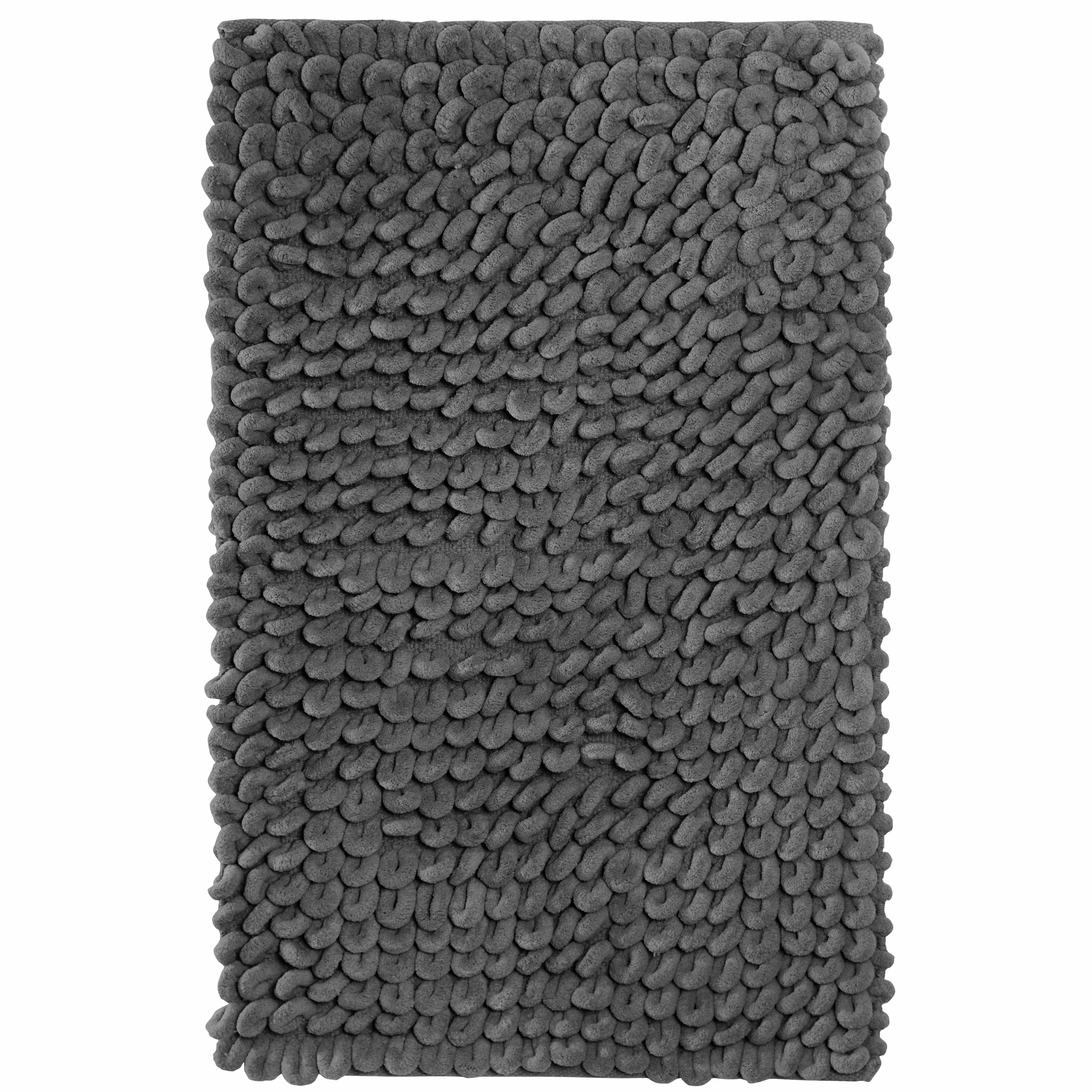 Jumbo Loop Bath Mat Non Slip Water Absorbent Rug for Shower & Toilet Large Size Floor Mats by OLIVIA ROCCO