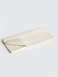 Yoga Studio Organic Cotton Yoga Mat (Rug) - Natural White