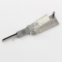 Dangerfield Lishi-Style Lock Pick + Decoder for 5 + 6 Pin Yale (Eurolock)