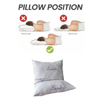 Lavender Infused Unique Hotel Pillow Hypoallergenic Microfibre Luxury Premium Fibre Filling for Superior Comfort and Support by OLIVIA ROCCO