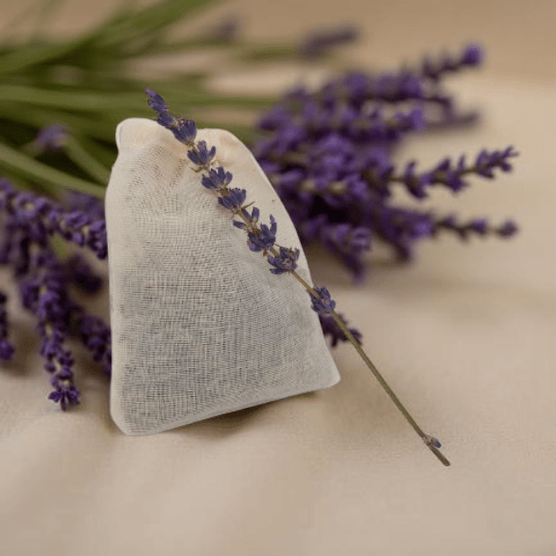 Lavender Moth Repellent Sachet with Mineral Salts