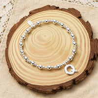 Letter Q Initial Stretch Bracelet Created with Zircondia® Crystals