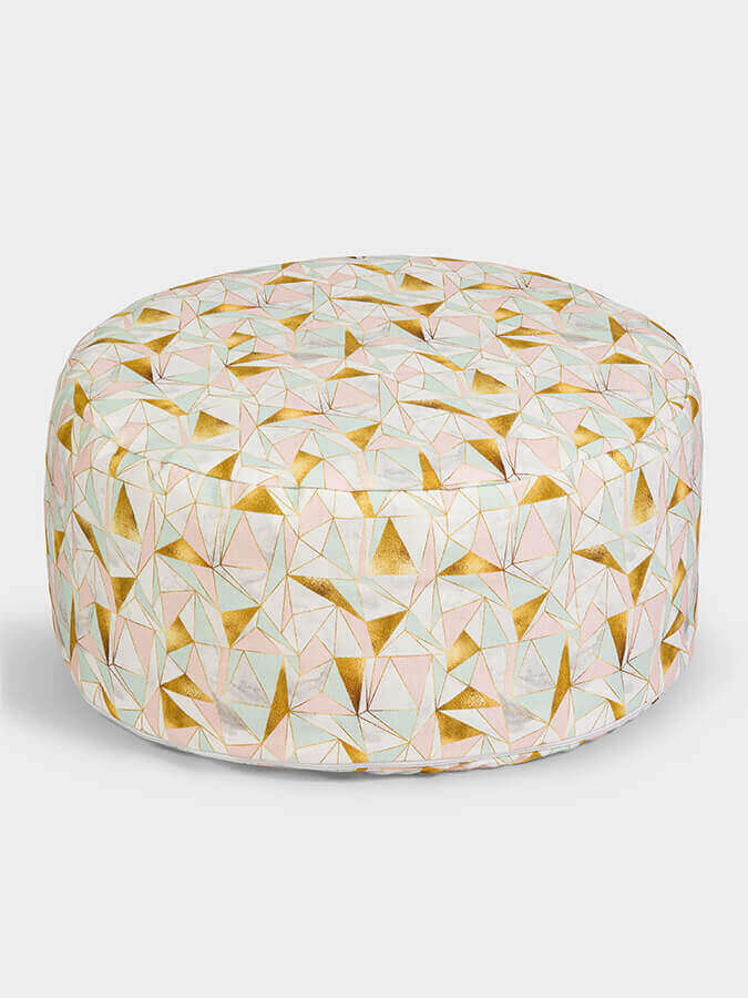 Yoga Studio EU Cylinder Buckwheat Designed Meditation Cushion - Abstract Collection
