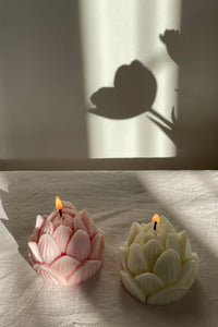 Lotus Flower Candle