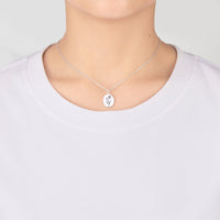 March Birth Flower Daffodil Necklace with Card