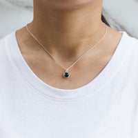 May (Emerald) Birthstone Necklace & Earrings Set Created with Zircondia® Crystals