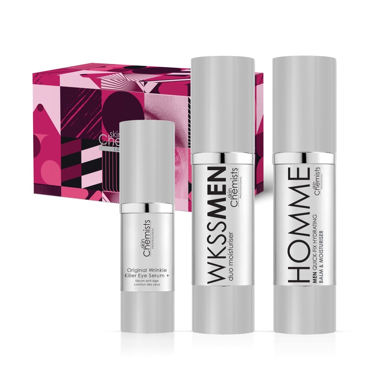 Mens Duo Moisturiser, Balm & Eye Serum