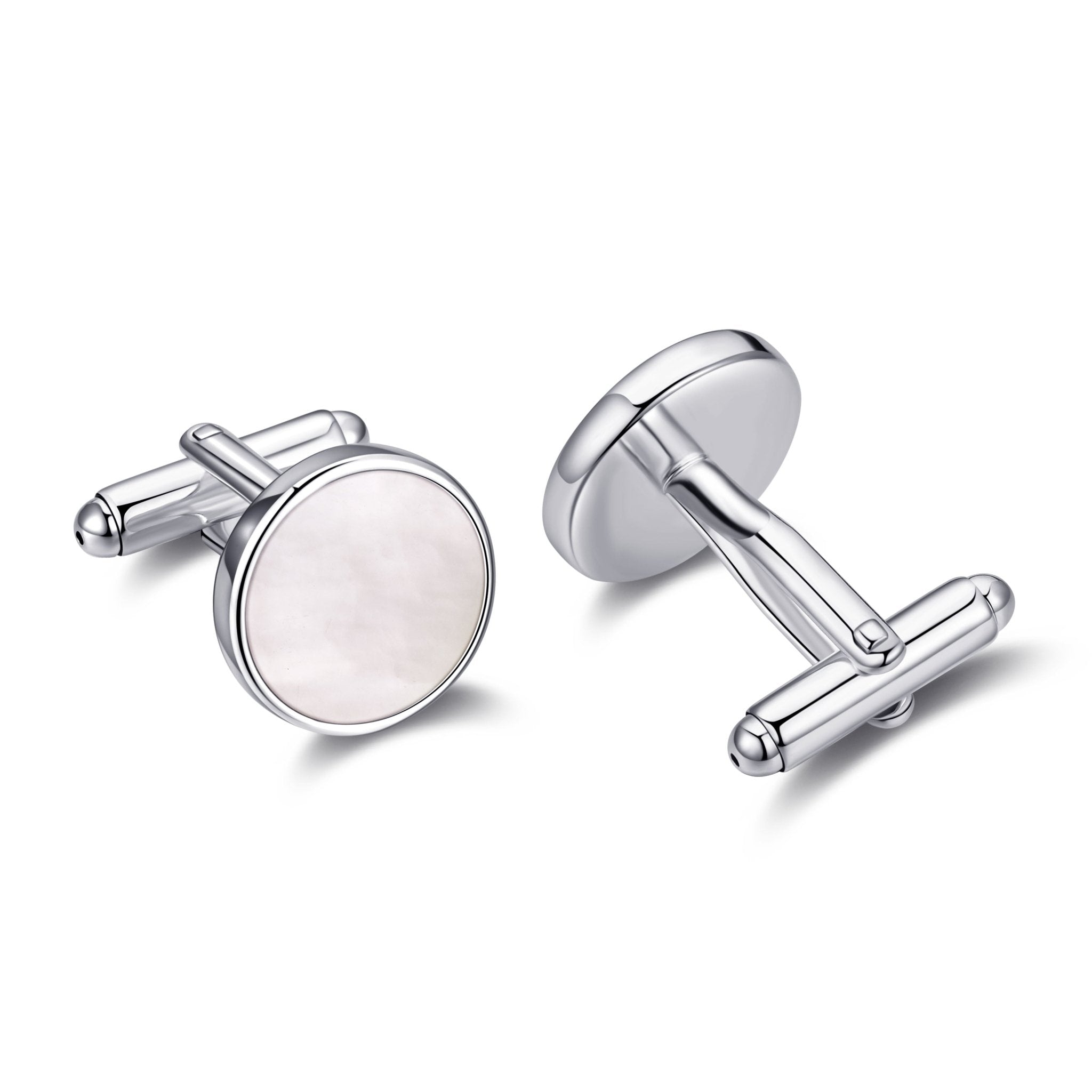 Men's Mother of Pearl Gemstone Cufflinks