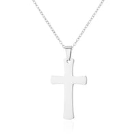 Men's Stainless Steel Cross Necklace