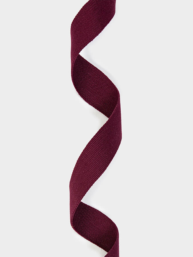 Yoga Studio GOTS Organic Cotton D-Ring 2.5m Yoga Belt Strap